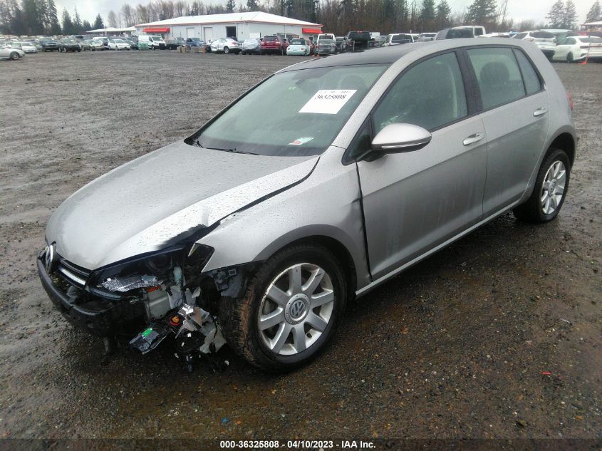 2015 VOLKSWAGEN GOLF TDI SE - 3VWRA7AU1FM093547