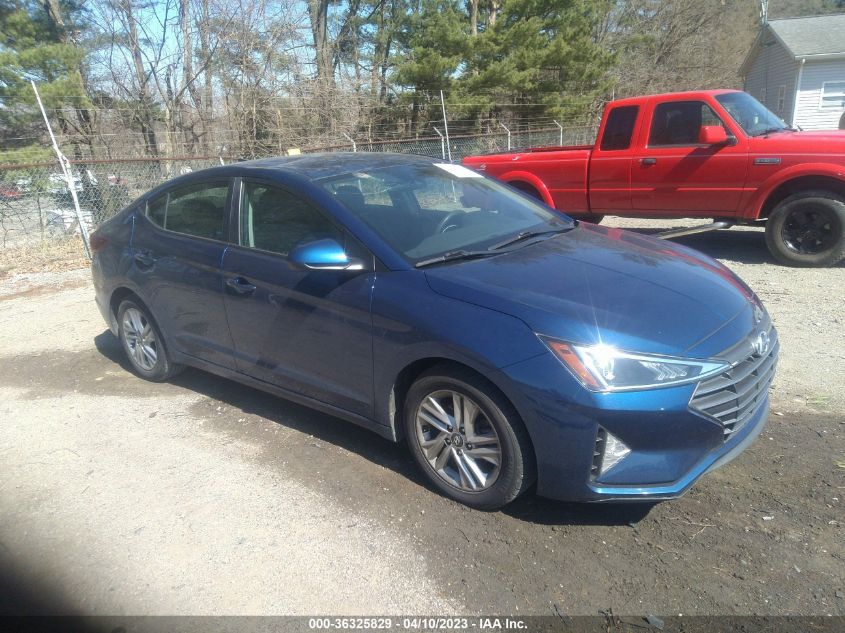 2019 HYUNDAI ELANTRA SEL - 5NPD84LF3KH427115