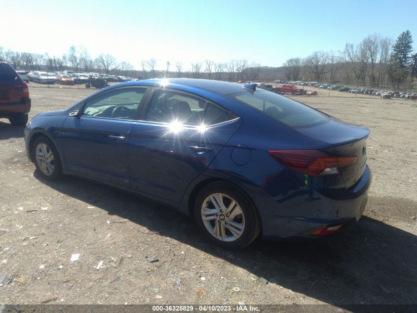 2019 HYUNDAI ELANTRA SEL - 5NPD84LF3KH427115
