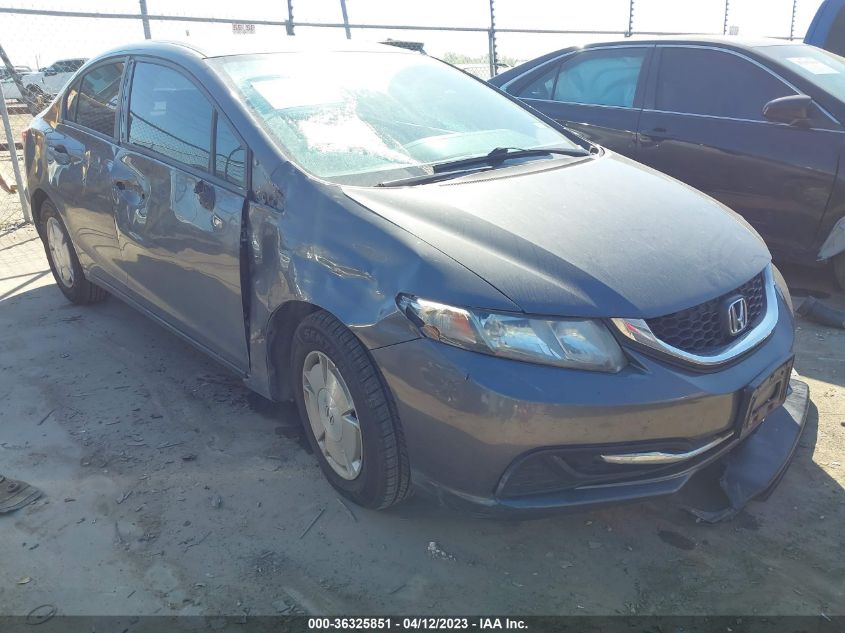 2013 HONDA CIVIC SDN HF - 2HGFB2F66DH531685