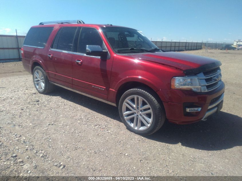 2017 FORD EXPEDITION EL PLATINUM - 1FMJK1MT6HEA72811