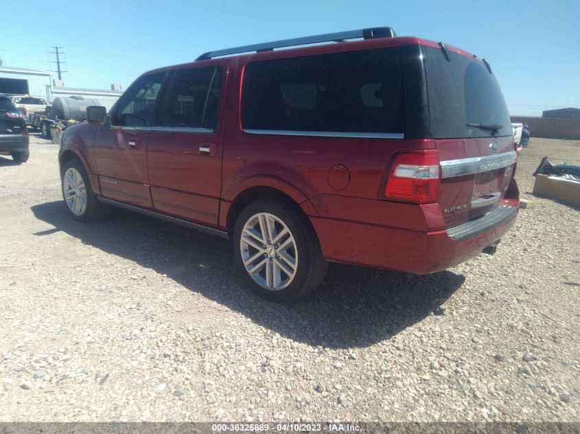 2017 FORD EXPEDITION EL PLATINUM - 1FMJK1MT6HEA72811