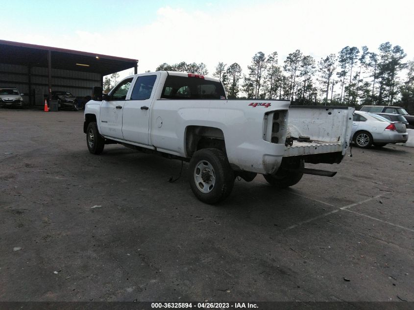 2018 CHEVROLET SILVERADO 2500HD WORK TRUCK - 1GC1KUEG4JF215231