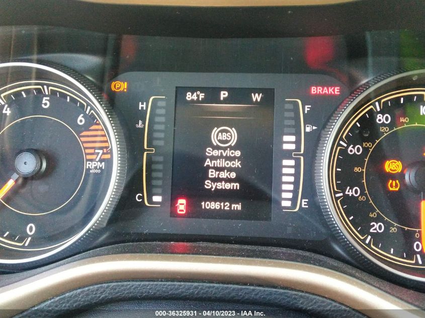 2016 JEEP CHEROKEE LATITUDE - 1C4PJMCB5GW117130