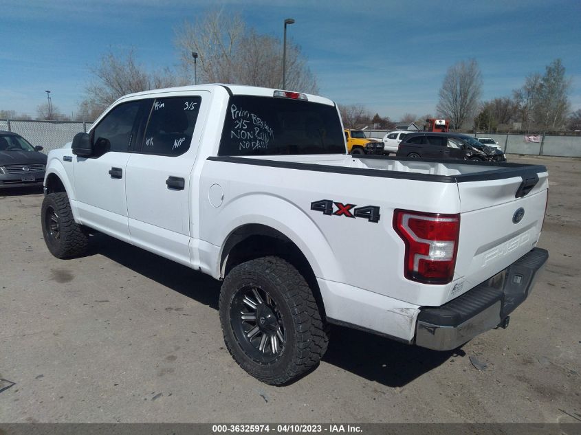 2018 FORD F-150 XL/XLT/LARIAT - 1FTEW1EG0JKC87295