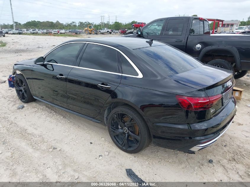 2021 AUDI A4 SEDAN PREMIUM - WAUABAF4XMA052361