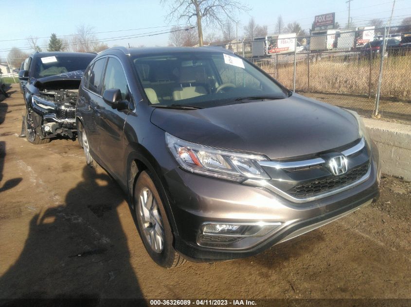 2015 HONDA CR-V EX-L - 5J6RM4H74FL051880