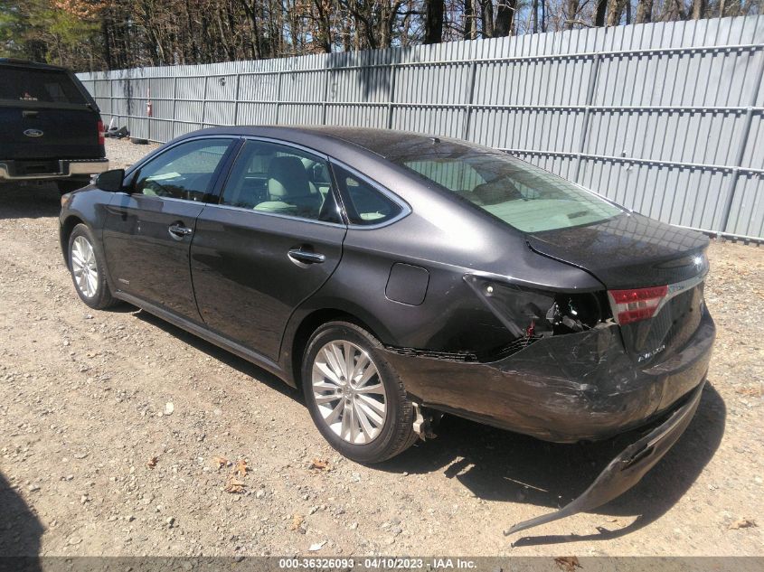 2013 TOYOTA AVALON HYBRID XLE PREMIUM 4T1BD1EB2DU008723