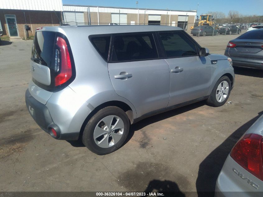 2014 KIA SOUL BASE - KNDJN2A21E7716258