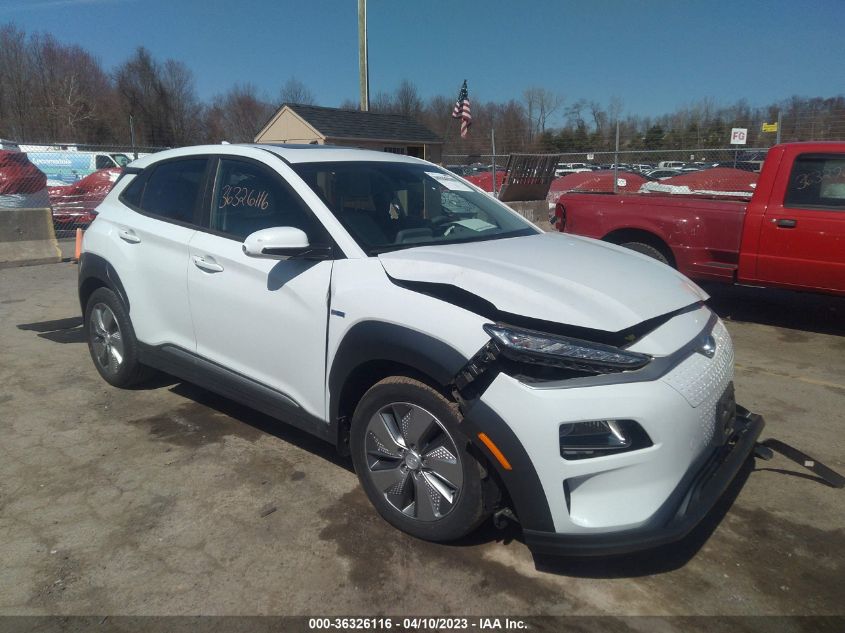 2019 HYUNDAI KONA EV LIMITED - KM8K33AG6KU052012