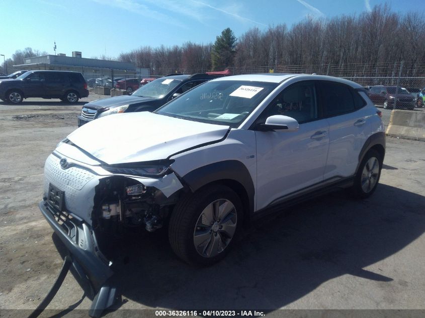2019 HYUNDAI KONA EV LIMITED KM8K33AG6KU052012