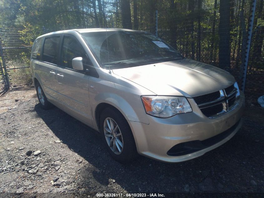 2014 DODGE GRAND CARAVAN SE 30TH ANNIVERSARY - 2C4RDGBG9ER452654