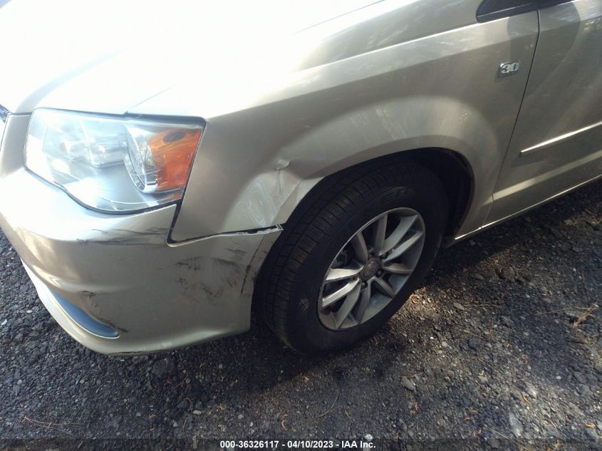 2014 DODGE GRAND CARAVAN SE 30TH ANNIVERSARY - 2C4RDGBG9ER452654