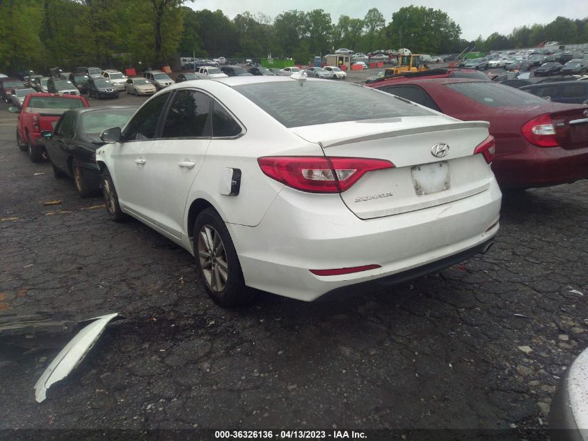 2015 HYUNDAI SONATA 2.4L SE - 5NPE24AF3FH161268