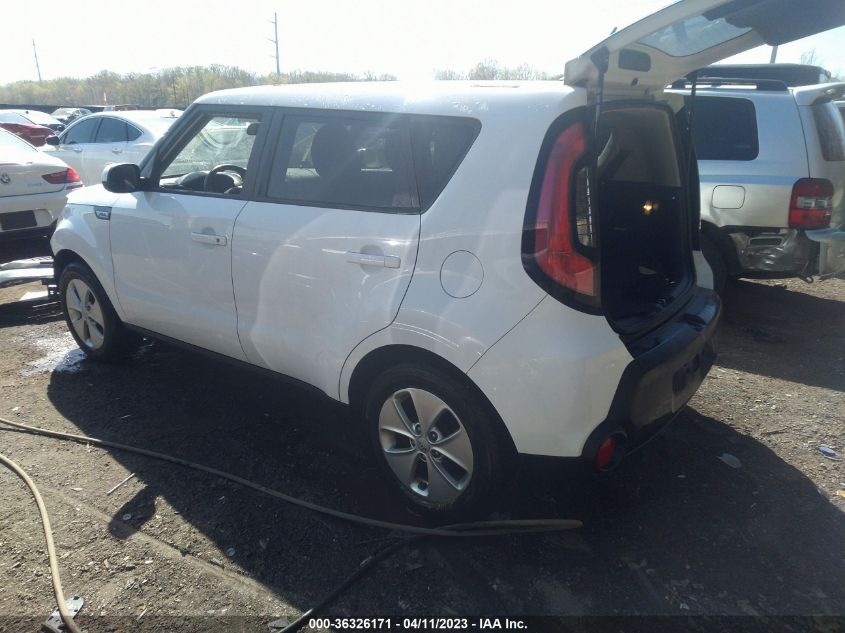 2015 KIA SOUL BASE - KNDJN2A24F7131644