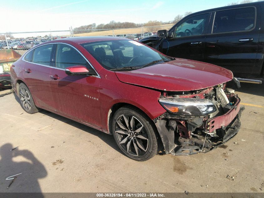 2018 CHEVROLET MALIBU LT - 1G1ZD5ST9JF114425