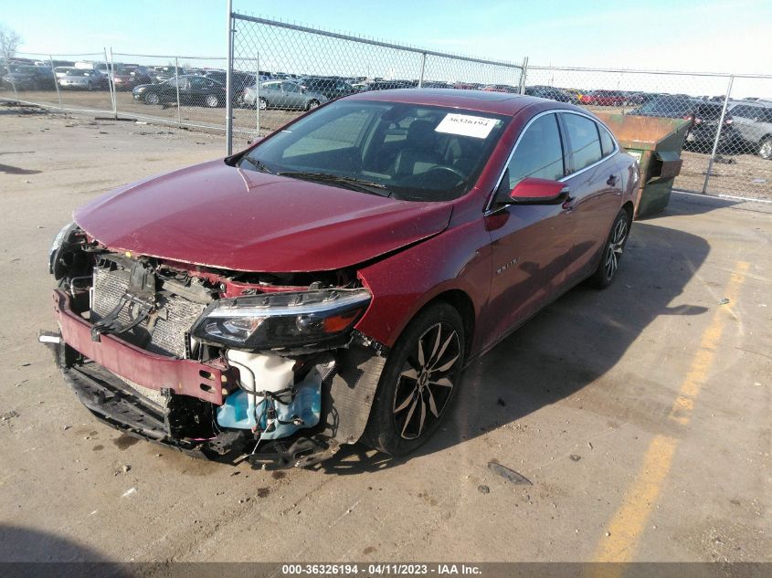 2018 CHEVROLET MALIBU LT - 1G1ZD5ST9JF114425
