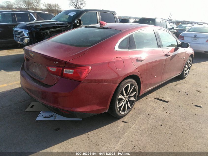 2018 CHEVROLET MALIBU LT - 1G1ZD5ST9JF114425