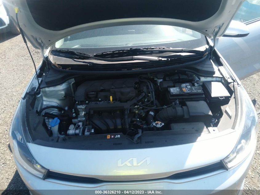 2022 KIA RIO LX - 3KPA24AD8NE495604