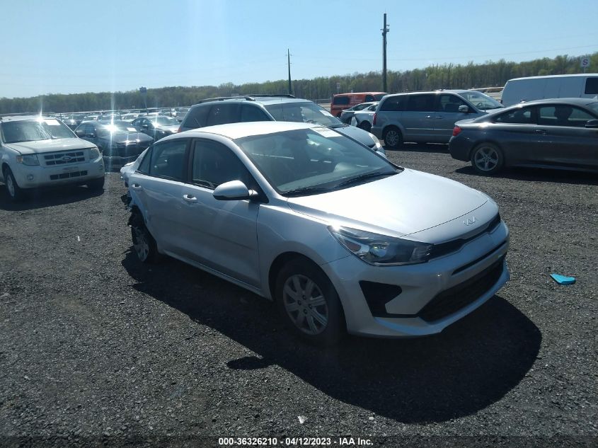 2022 KIA RIO LX - 3KPA24AD8NE495604