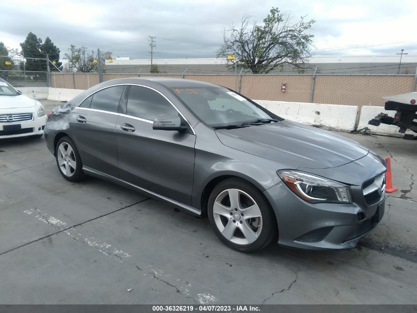 2014 MERCEDES-BENZ CLA-CLASS CLA 250 - WDDSJ4EB7EN156933