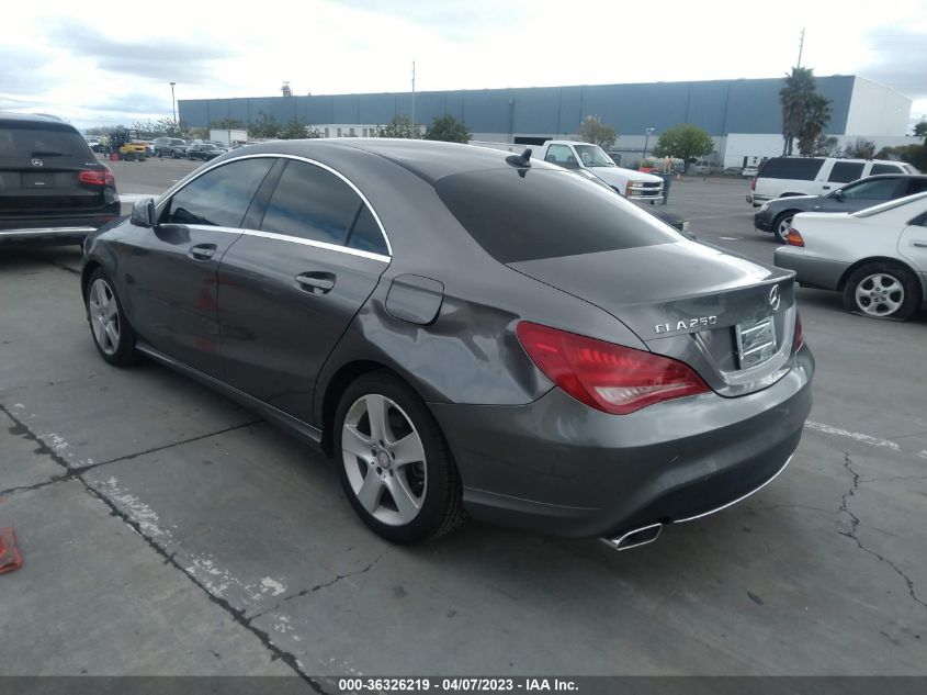 2014 MERCEDES-BENZ CLA-CLASS CLA 250 - WDDSJ4EB7EN156933