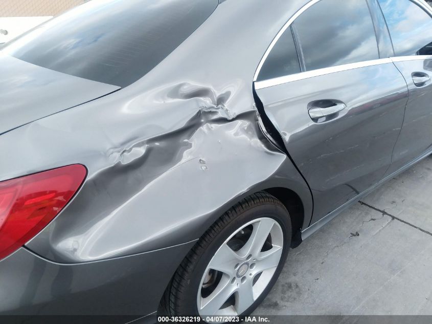2014 MERCEDES-BENZ CLA-CLASS CLA 250 - WDDSJ4EB7EN156933