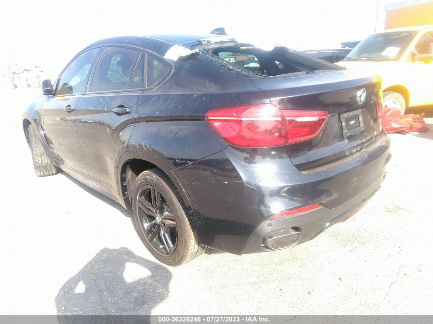 2019 BMW X6 XDRIVE35I - 5UXKU2C51K0Z64561