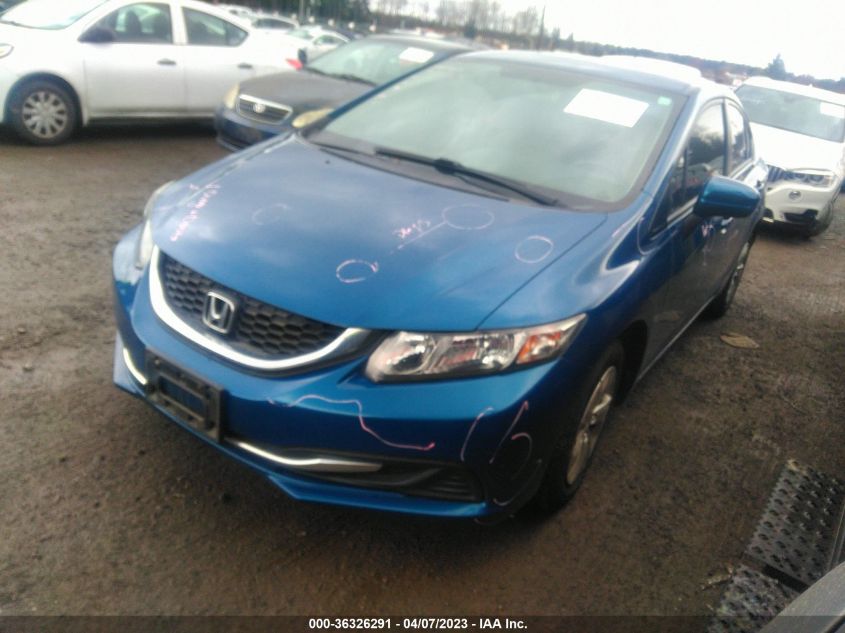 2015 HONDA CIVIC SEDAN LX - 2HGFB2F51FH524556