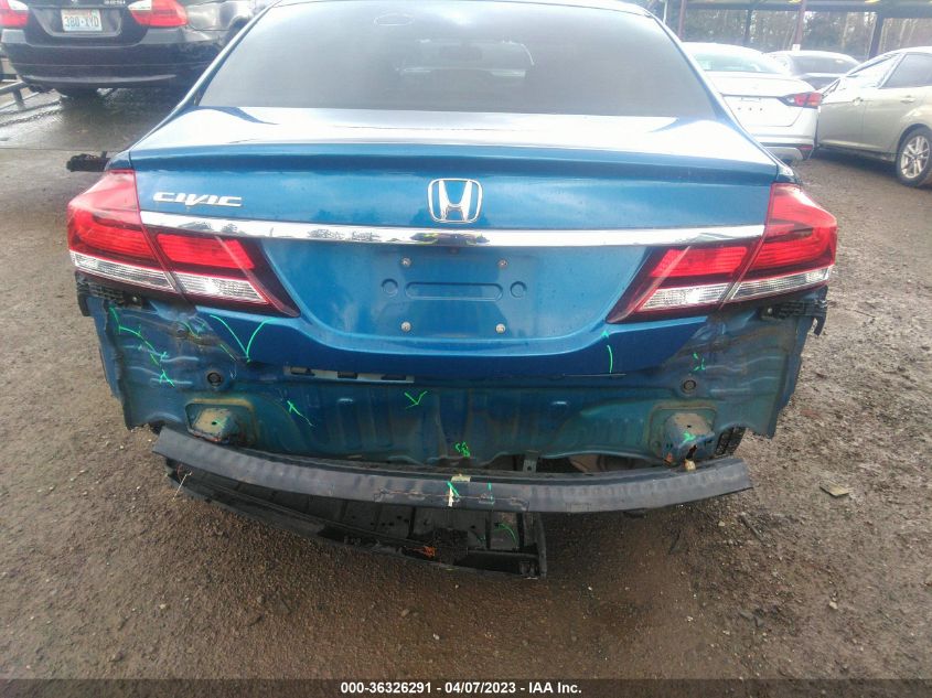 2015 HONDA CIVIC SEDAN LX - 2HGFB2F51FH524556