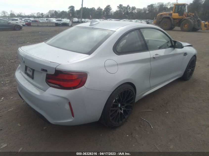 2020 BMW M2 COMPETITION WBS2U7C04L7E99278