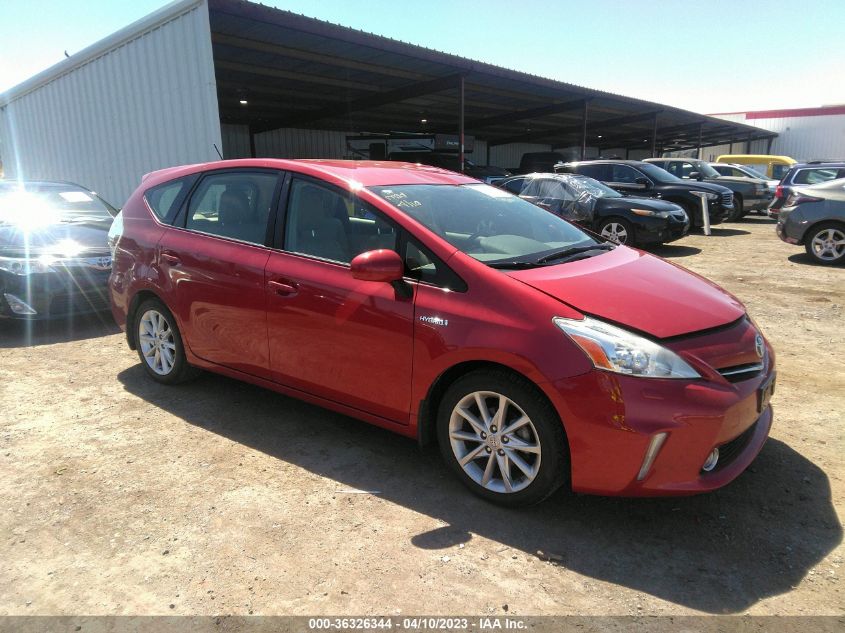 2013 TOYOTA PRIUS V TWO/THREE/FIVE - JTDZN3EU4D3236094