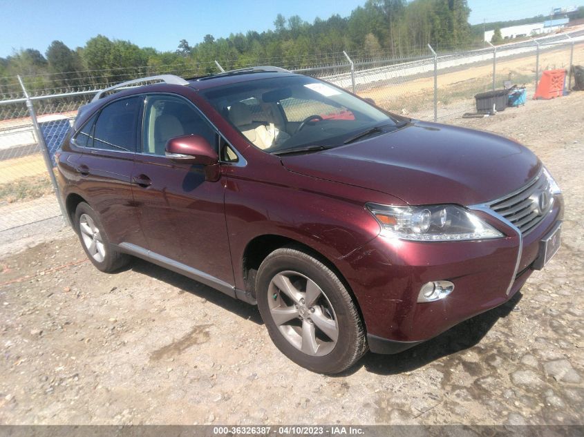 VIN 2T2BK1BA0DC166542 2013 LEXUS RX 350 no.1