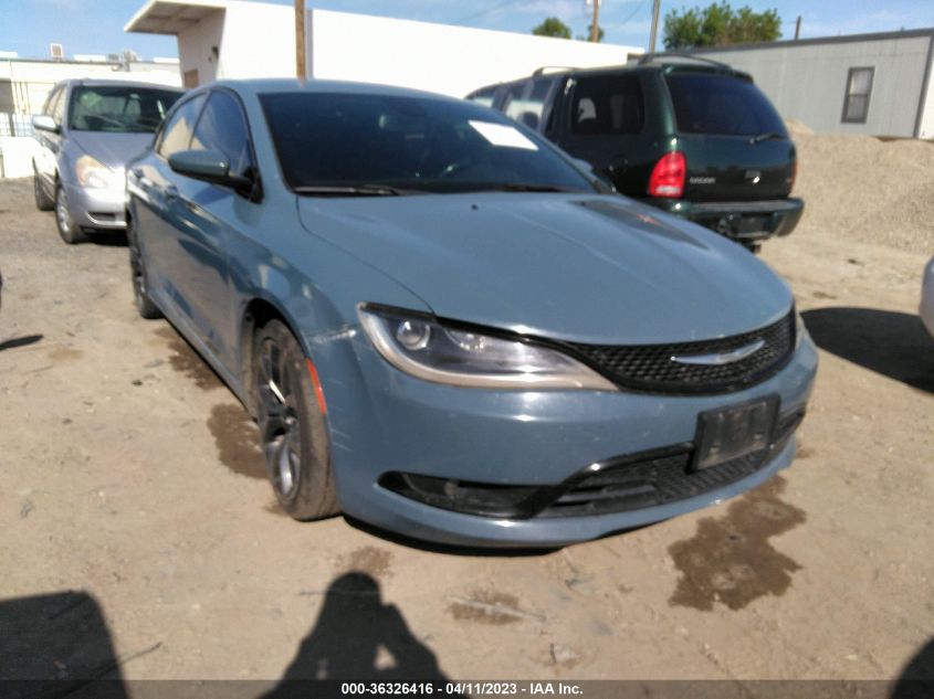 2015 CHRYSLER 200 S - 1C3CCCBGXFN634531