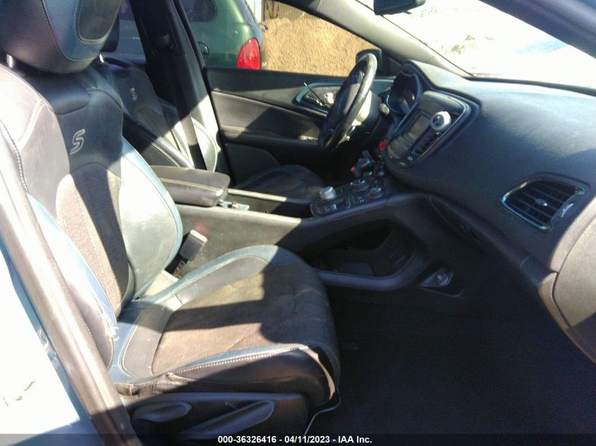 2015 CHRYSLER 200 S - 1C3CCCBGXFN634531