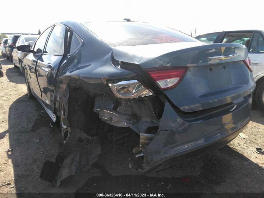 2015 CHRYSLER 200 S - 1C3CCCBGXFN634531
