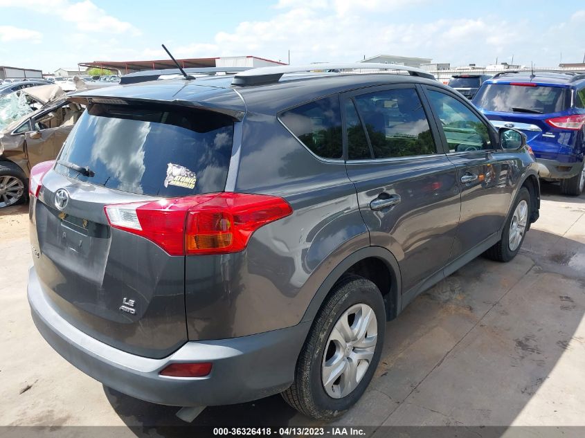 2013 TOYOTA RAV4 LE - 2T3BFREV1DW053744