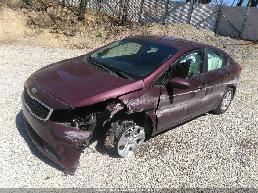 2017 KIA FORTE LX - 3KPFL4A75HE088924