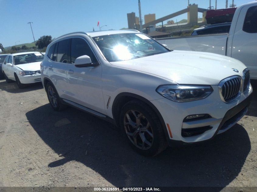 2020 BMW X3 SDRIVE30I - 5UXTY3C09L9B90014