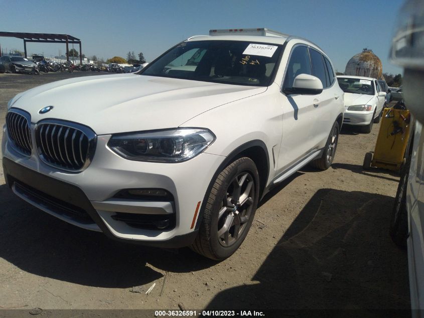 2020 BMW X3 SDRIVE30I - 5UXTY3C09L9B90014