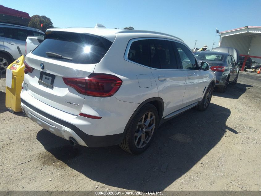 2020 BMW X3 SDRIVE30I - 5UXTY3C09L9B90014