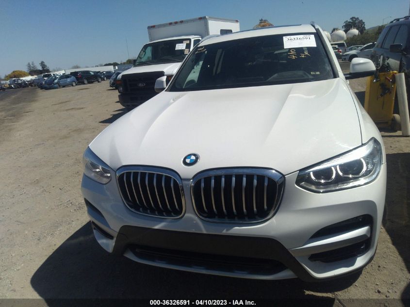 2020 BMW X3 SDRIVE30I - 5UXTY3C09L9B90014