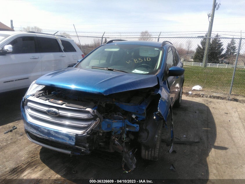 VIN 1FMCU0GD1HUD38310 2017 FORD ESCAPE SE