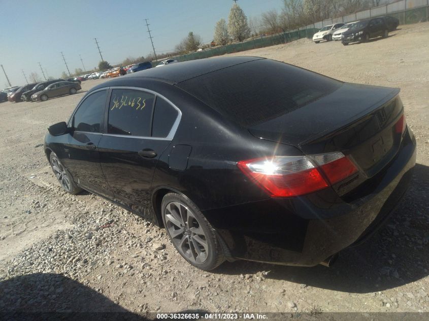 2014 HONDA ACCORD SEDAN SPORT - 1HGCR2F51EA055352
