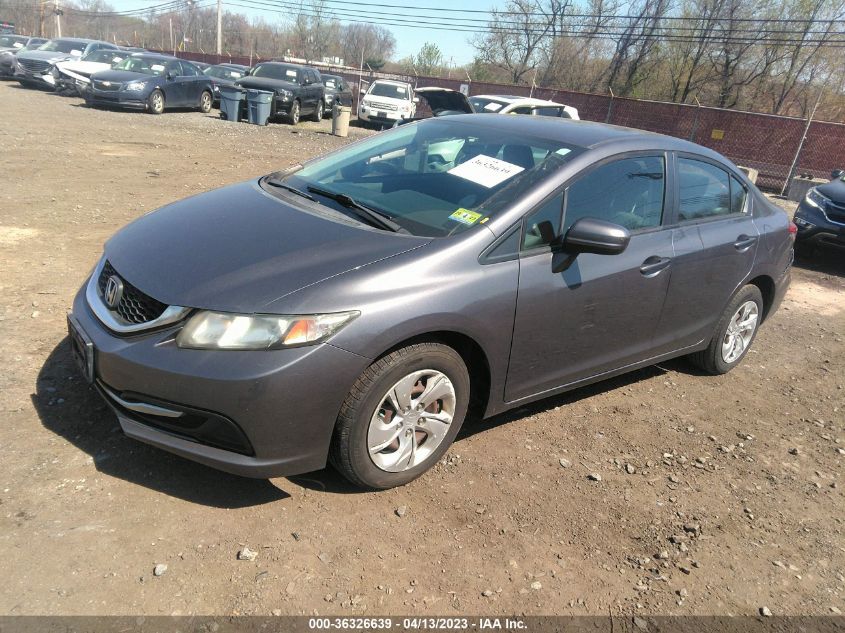 2014 HONDA CIVIC SEDAN LX - 19XFB2F5XEE202118
