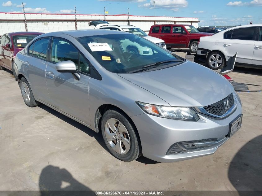 2014 HONDA CIVIC SEDAN LX - 19XFB2F55EE059062