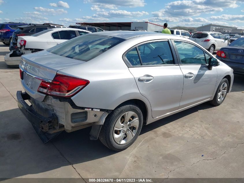 2014 HONDA CIVIC SEDAN LX - 19XFB2F55EE059062