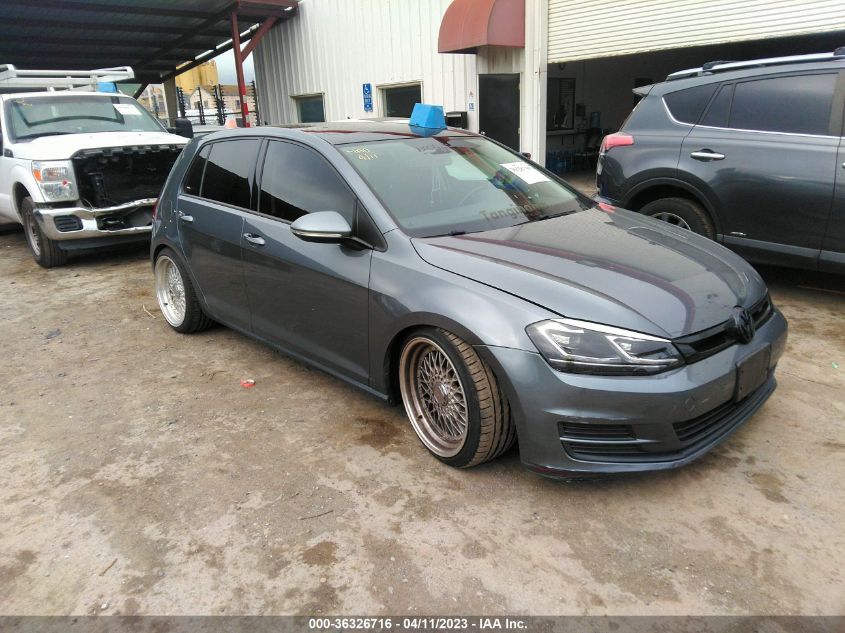 2017 VOLKSWAGEN GOLF WOLFSBURG EDITION - 3VW217AU2HM008316