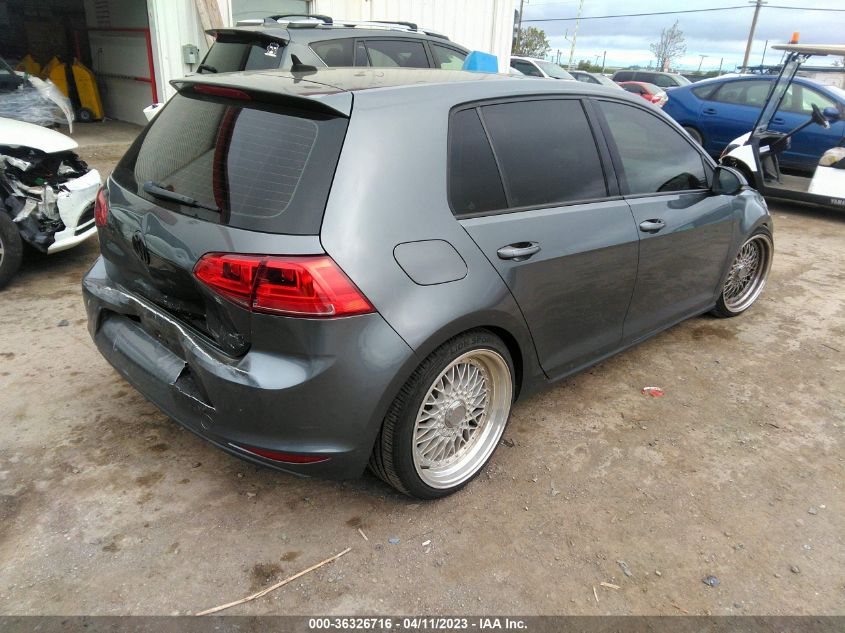 2017 VOLKSWAGEN GOLF WOLFSBURG EDITION - 3VW217AU2HM008316
