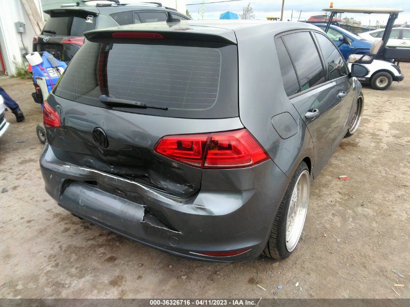 2017 VOLKSWAGEN GOLF WOLFSBURG EDITION - 3VW217AU2HM008316